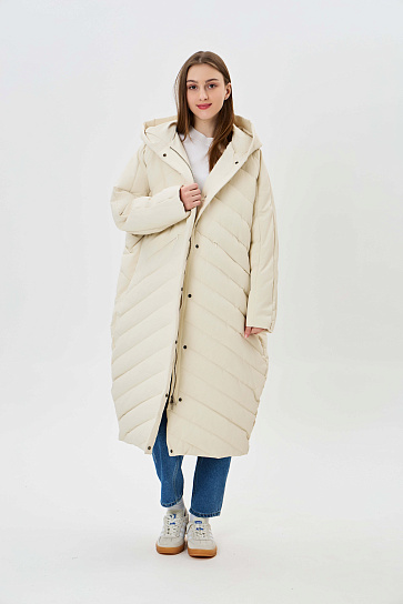 Женская куртка длинная длина AW23WBA-52092-205804 фото