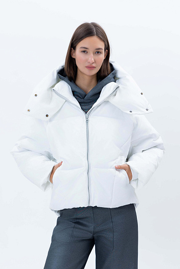 Женская куртка короткая длина AW23WBA-52101-205793 фото