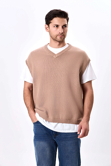 Жилетка короткая длина AW24CR1-32-20814-204426 фото