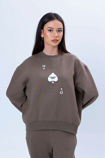 Женский свитшот AW24WES-21143-206887 фото