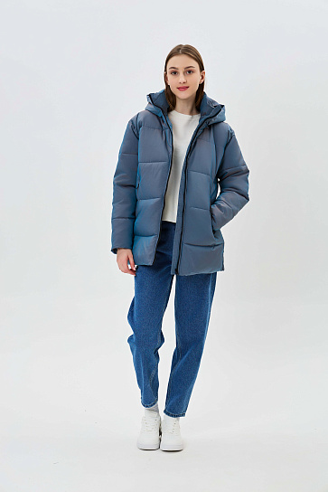 Женская куртка короткая длина AW23WBA-52060-205632 фото