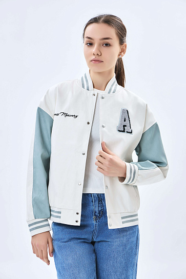 Женская ветровка средняя длина AW23WYN-24000-146874 фото