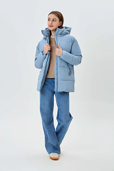 Женская куртка короткая длина AW23WBA-52060-205632 фото