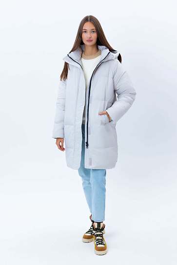 Женский пуховик средняя длина AW23WES-21093-205778 фото