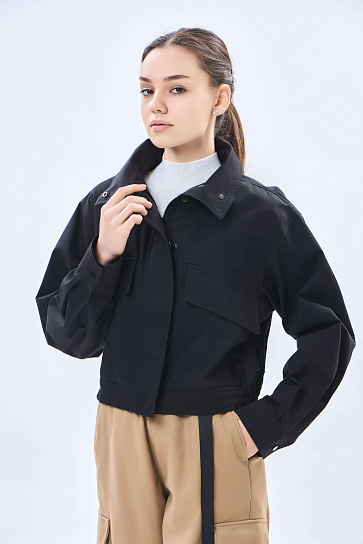 Женская ветровка короткая длина AW23WYN-24003-148585 фото