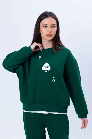 Женский свитшот AW24WES-21143-206887 фото