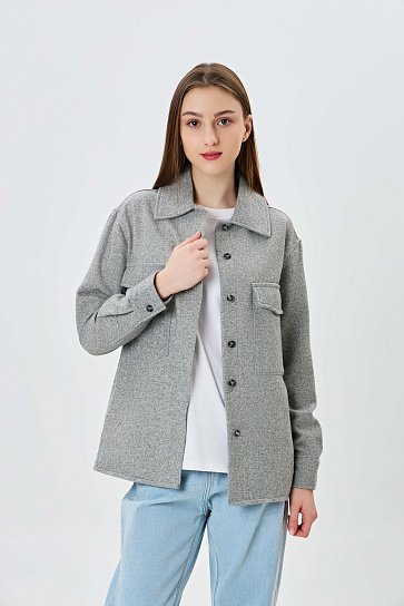 Женская рубашка длинный рукав AW23WBA-52033-205586 фото
