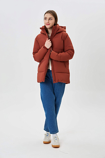Женская куртка короткая длина AW23WBA-52060-205641 фото
